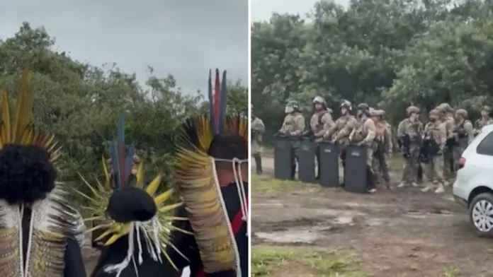 policia-militar-realiza-reintegracao-de-posse-de-ramal-da-estrada-de-ferro-vitoria-a-minas-efvm-em-aracruz-que-estava-bloqueada-por-grupos-indigenas-3083515-article