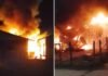 Casa é destruída por incêndio em Colatina e moradores suspeitam de ação criminosa