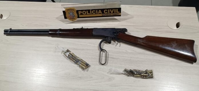 arma apreendida