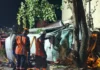 Motorista foge da polícia, provoca sequência de acidentes e só para após atingir casa em Linhares