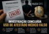 Polícia Civil conclui investigação sobre uso de atestado médico falso em Aracruz