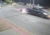 Motociclista é arremessada após colisão com caminhonete, e motorista foge sem prestar socorro em Nova Venécia