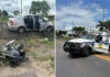 Dois acidentes deixam três feridos na BR-101 em Linhares
