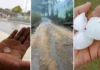 Chuva de granizo surpreende moradores da zona rural de Ecoporanga