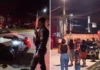 Motociclista foge da PM, bate em carro e provoca acidente durante perseguição em Linhares